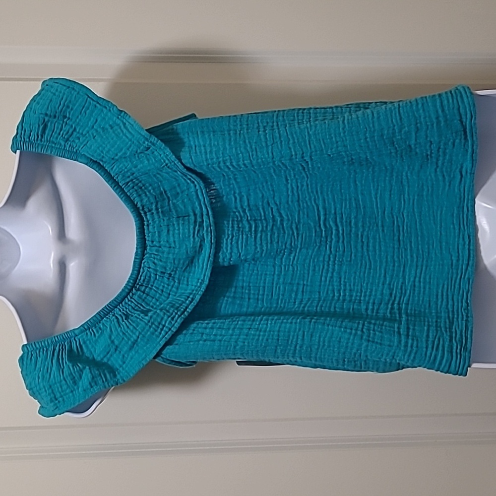 Off shoulder Woven Ruffle - Picture 2 of 3